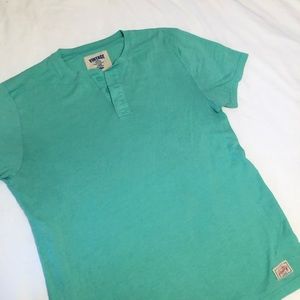 Old Navy Mint Henley Tee